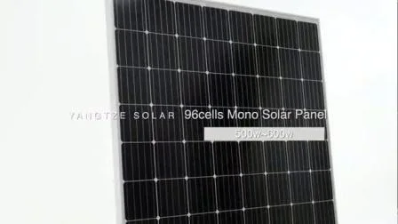 양쯔강 25년 보증 모노 550W PV 태양전지 패널 가격